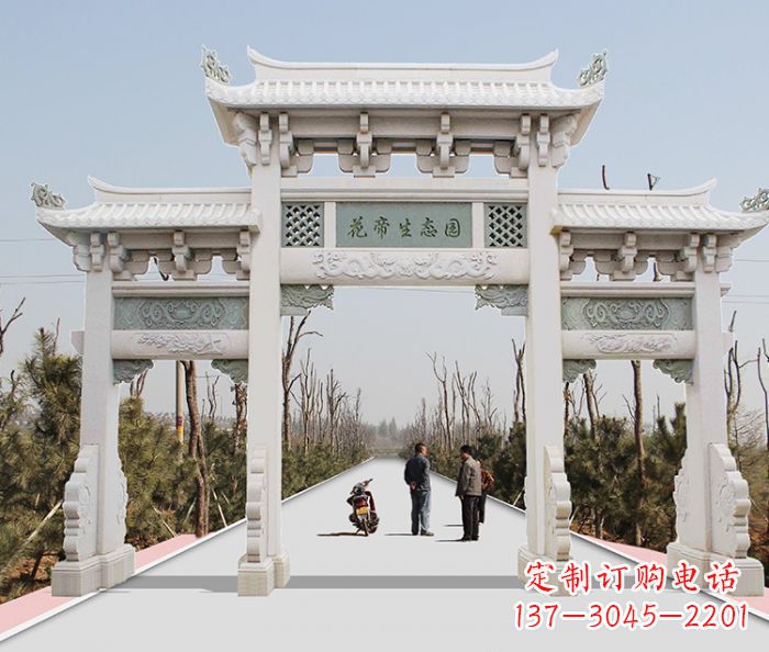 福州精美牌坊雕塑,定制你的独一无二