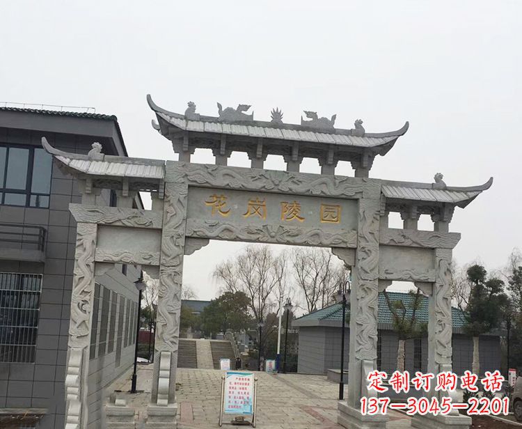 福州精美牌楼石雕,精致雕琢精美臻品