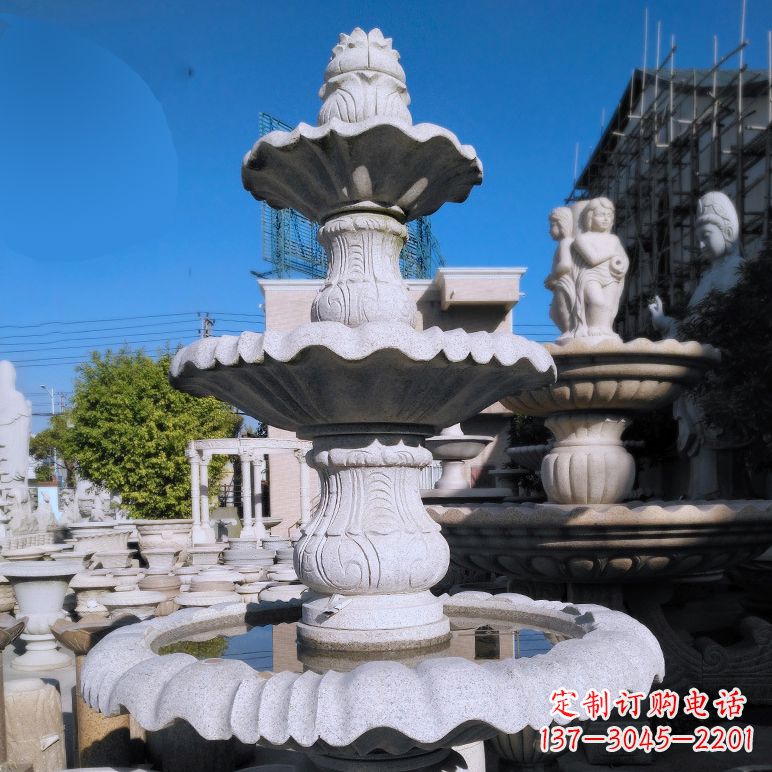 福州中领雕塑喷泉雕塑,浪漫融入现代设计
