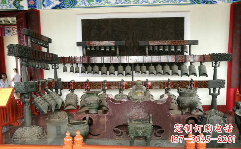 福州编钟古典铜雕,灵魂之声传承