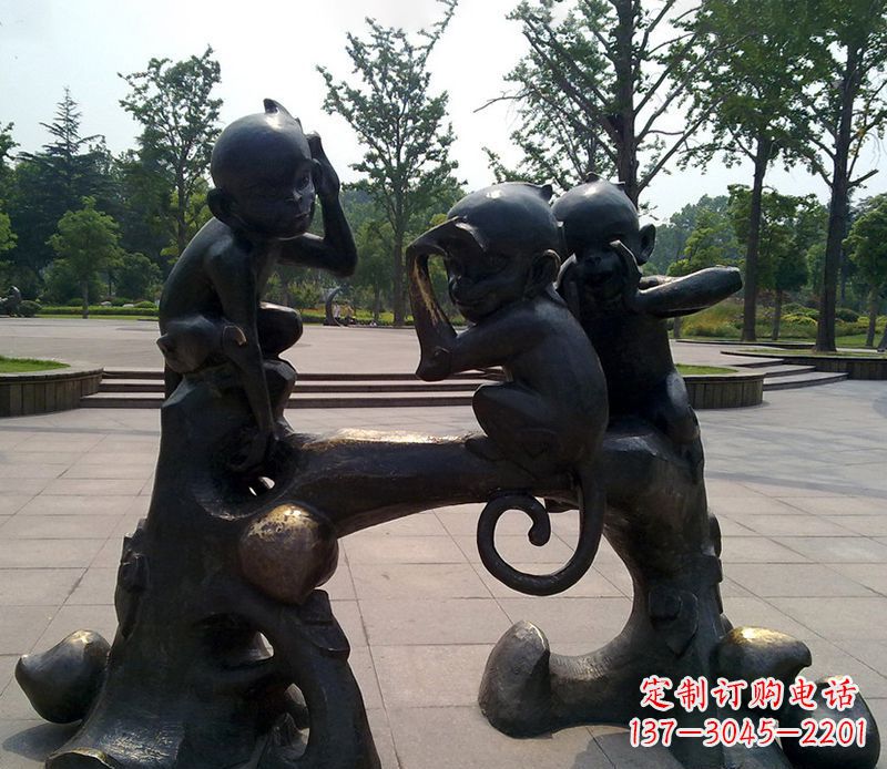 福州十二生肖兽首铜雕