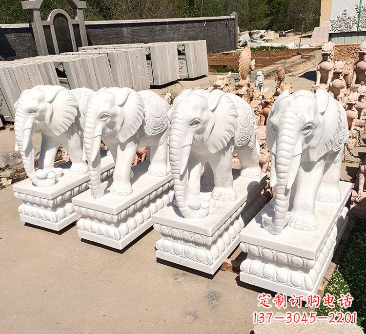 福州石雕 大象