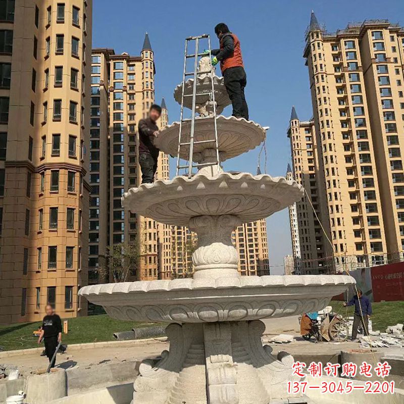 福州欣赏经典,九龙喷泉雕塑