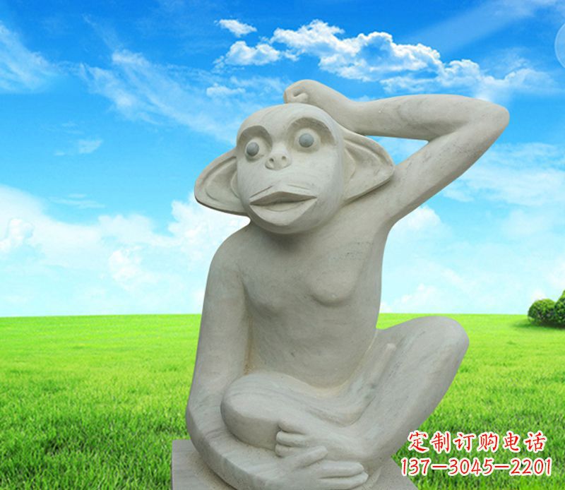 福州石雕小猴子