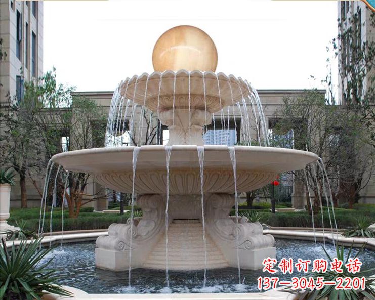 福州石墩喷泉石雕
