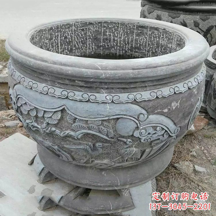 福州石刻园林鱼缸