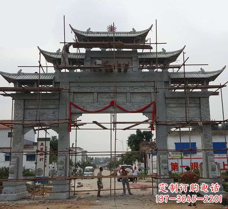 福州石牌坊雕塑