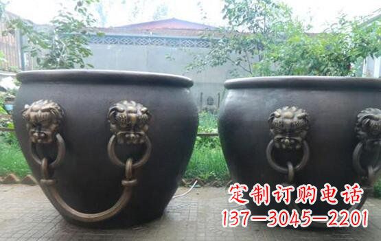 福州水缸寺庙景观铜雕