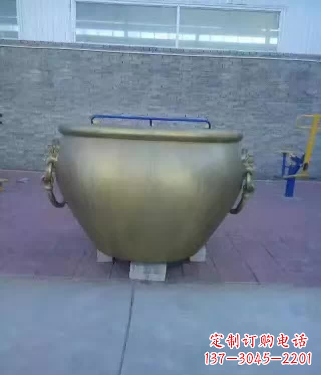福州水缸铜雕塑
