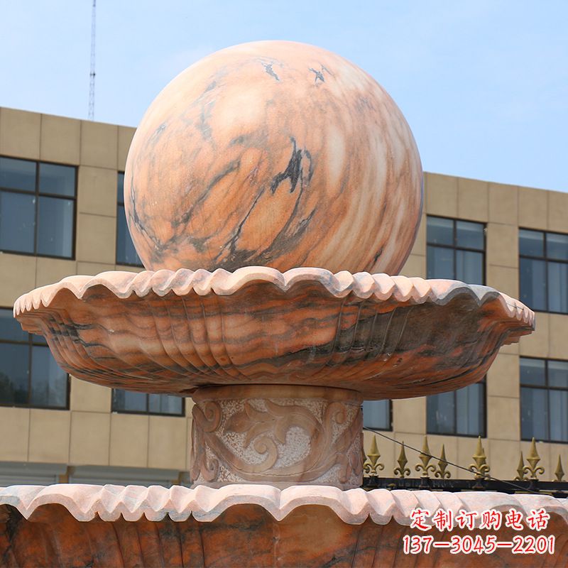 福州四平石材风水球
