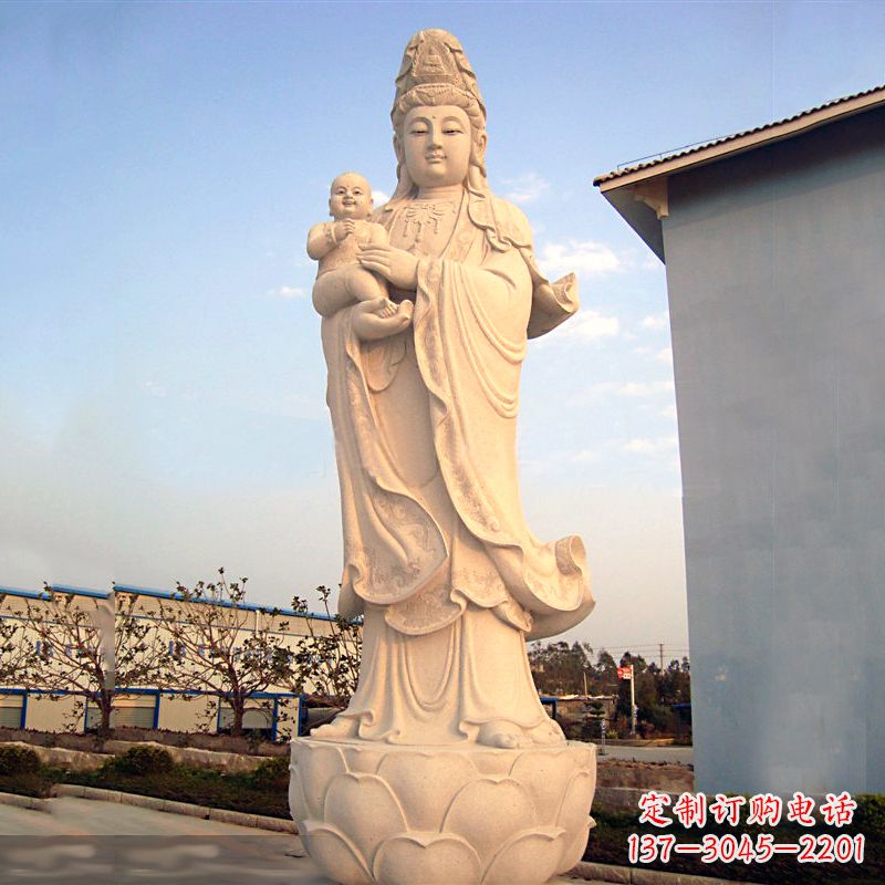 福州送子观音石雕