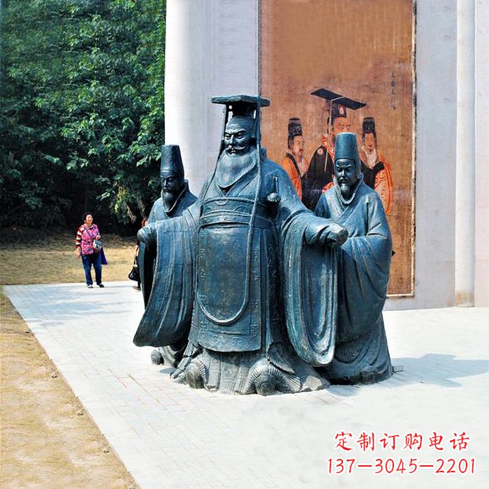 福州隋文帝杨坚景观雕塑