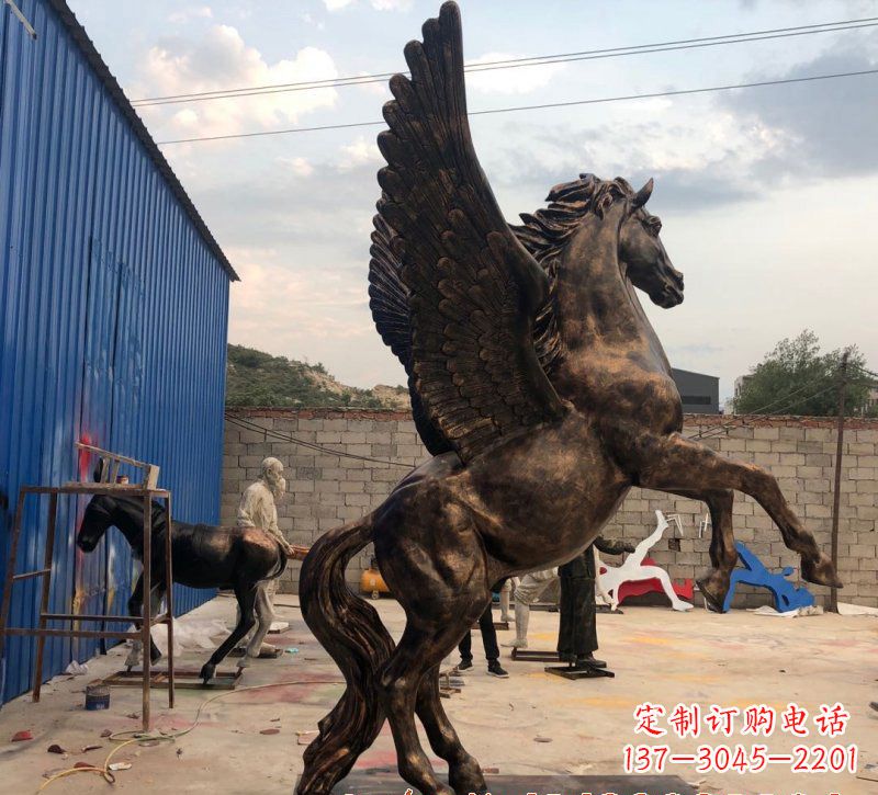 福州铜雕飞马雕塑
