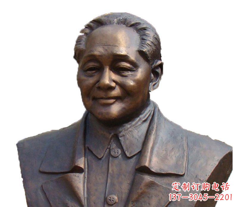 福州铜雕广场纪念伟人邓小平雕塑