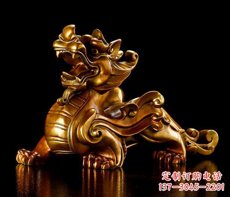 福州铜雕瑞兽貔貅