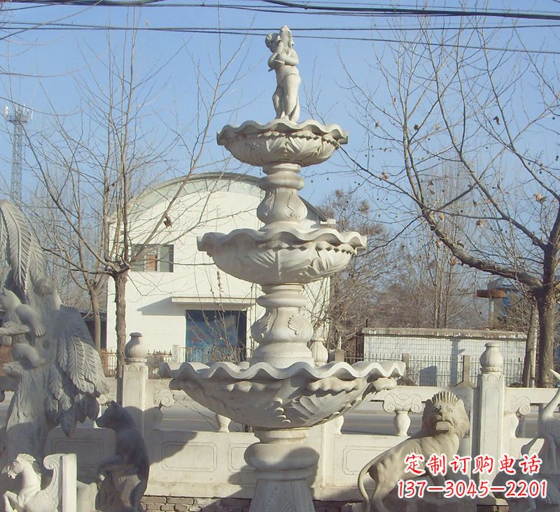 福州晚霞红石雕风水球图片