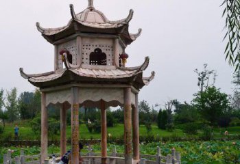 福州装点你的空间，让石雕凉亭景观雕塑点缀你的美