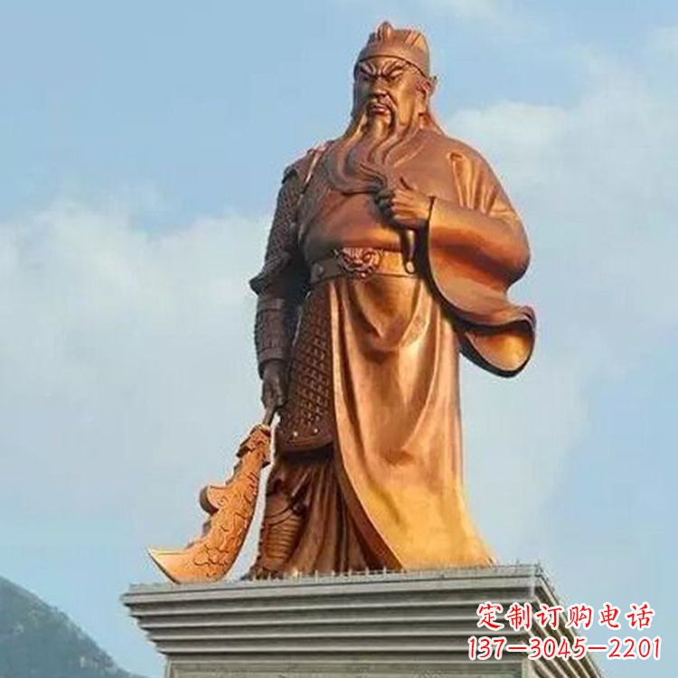 福州武圣关公雕像