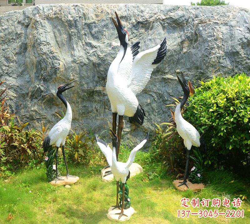 福州仙鹤雕塑 墓地