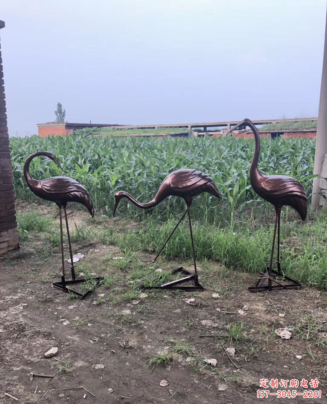 福州仙鹤雕塑