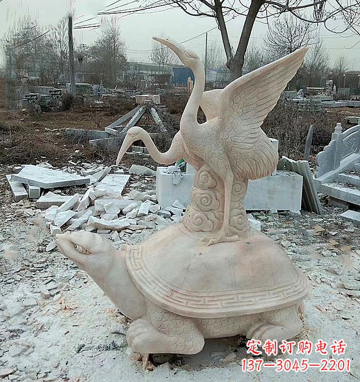 福州仙鹤石材雕塑