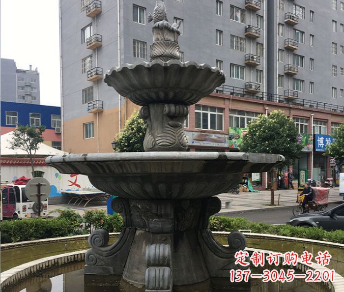福州小区景观仿古喷泉石雕