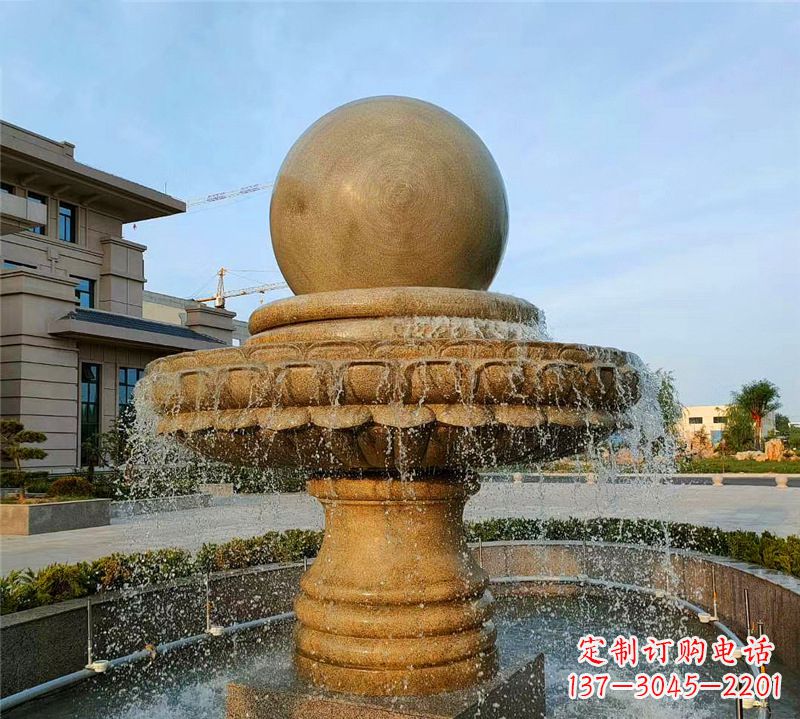 福州小区石喷泉雕塑