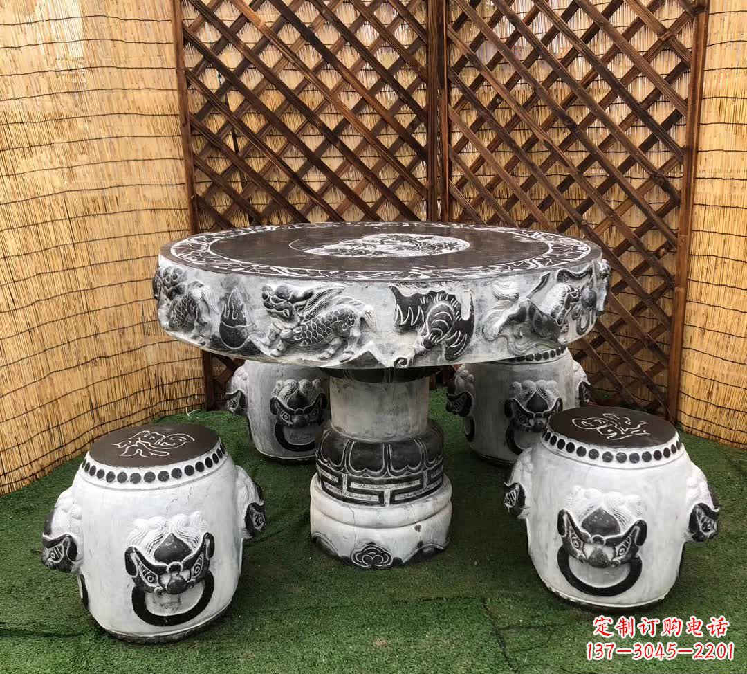 福州小区休闲创意石桌凳