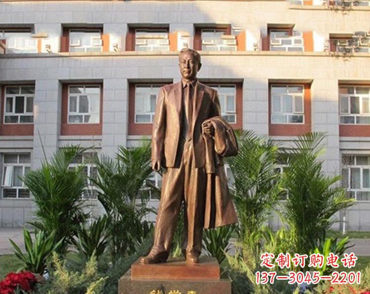 福州校园钱学森铜雕