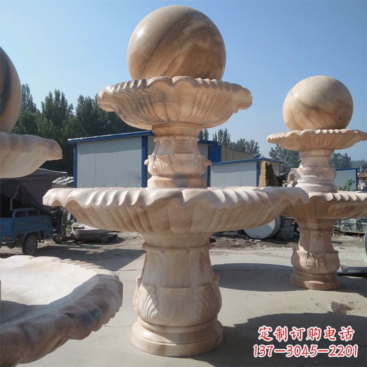 福州一米的喷泉石雕
