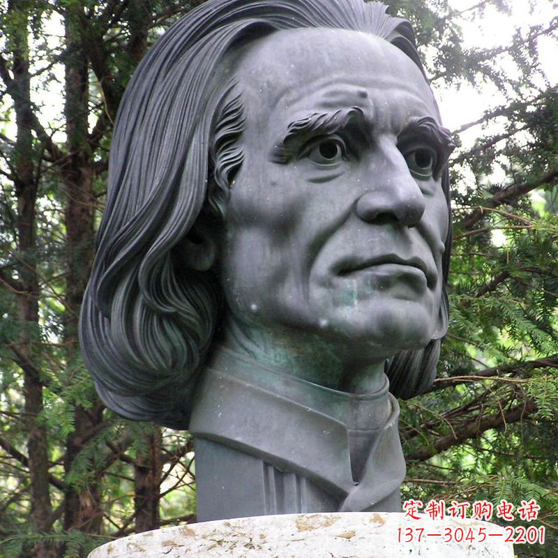 福州英国著名外科医生利斯特铜雕头像雕塑