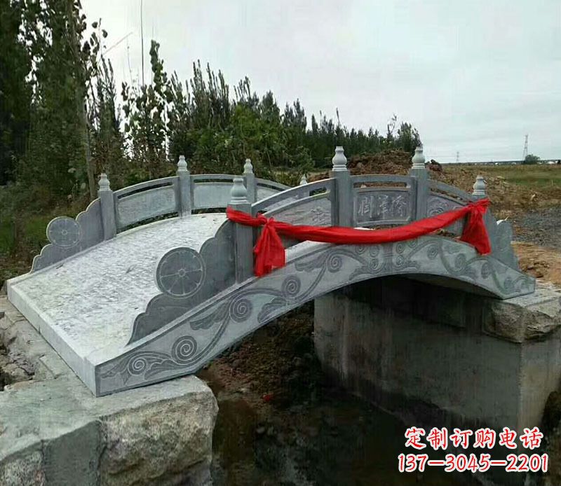 福州园林仿古石拱桥景观雕塑