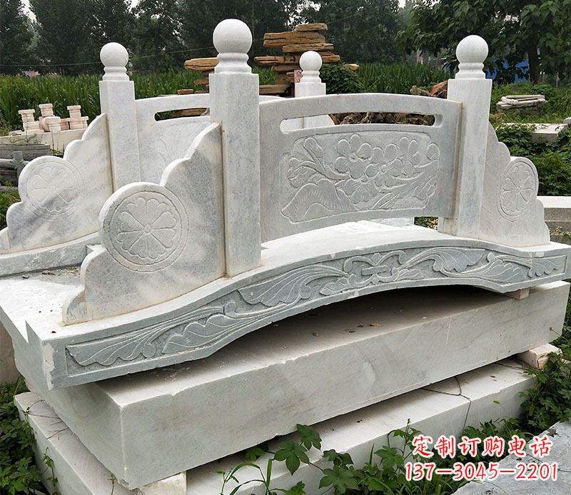 福州园林仿古石拱桥景观石雕