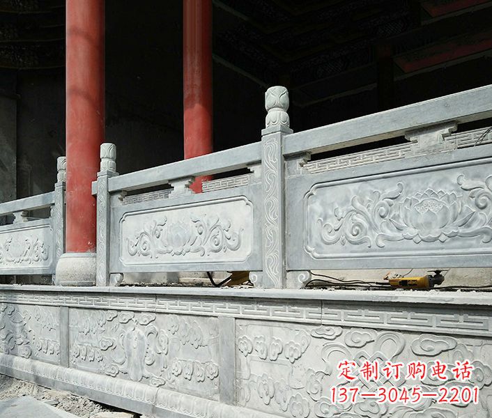 福州园林仿古石栏板景观石雕_1 (3)