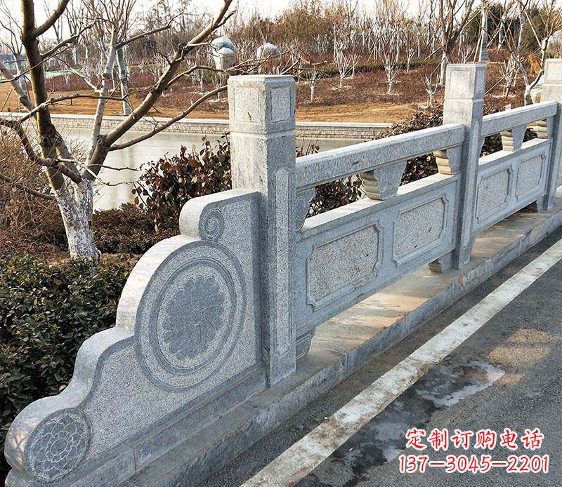 福州园林仿古石栏板景观石雕_1