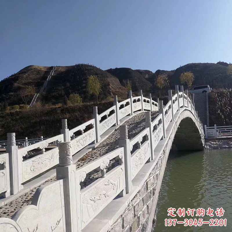 福州园林景点石雕桥栏板