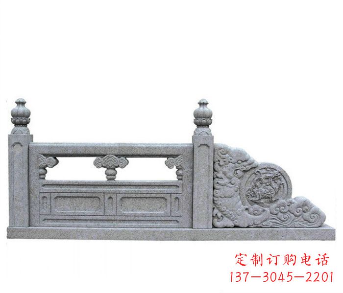 福州园林景观大理石栏板雕塑 (2)