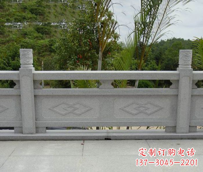 福州园林景观大理石栏板雕塑 (3)