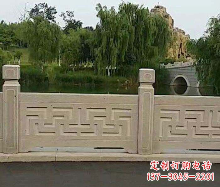 福州园林景观大理石栏板石雕 (4)