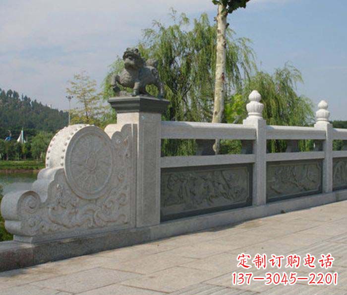 福州园林景观大理石栏板雕塑