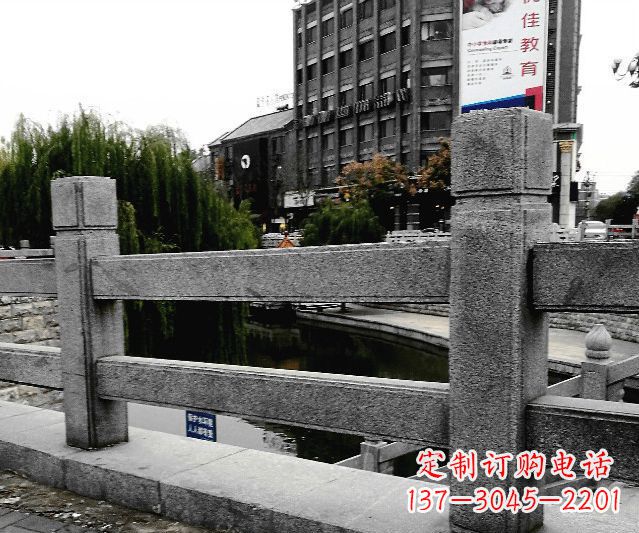福州园林景观仿古石雕栏板 (9)