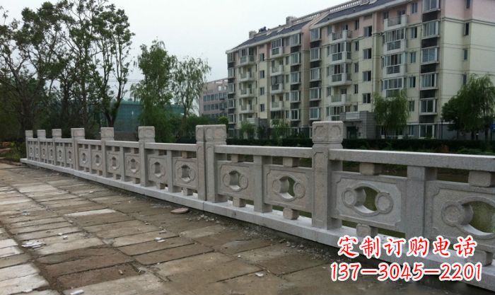 福州园林景观真山桥石雕栏板 (3)