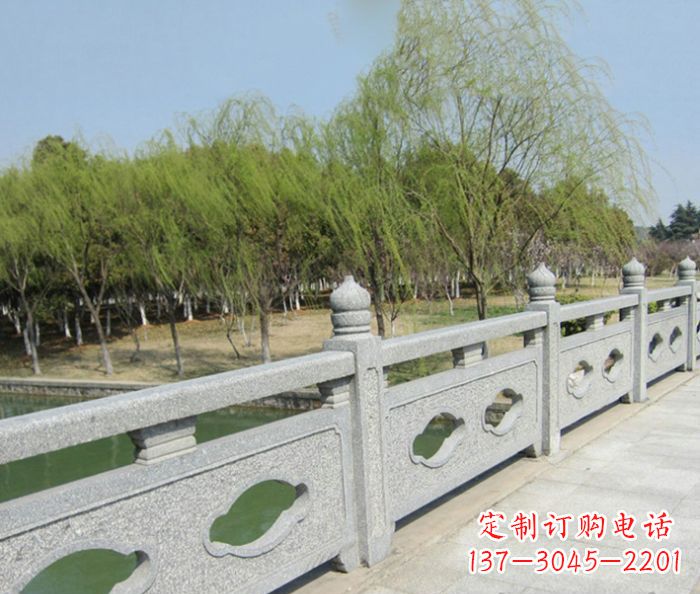 福州园林景观真山桥石雕栏板