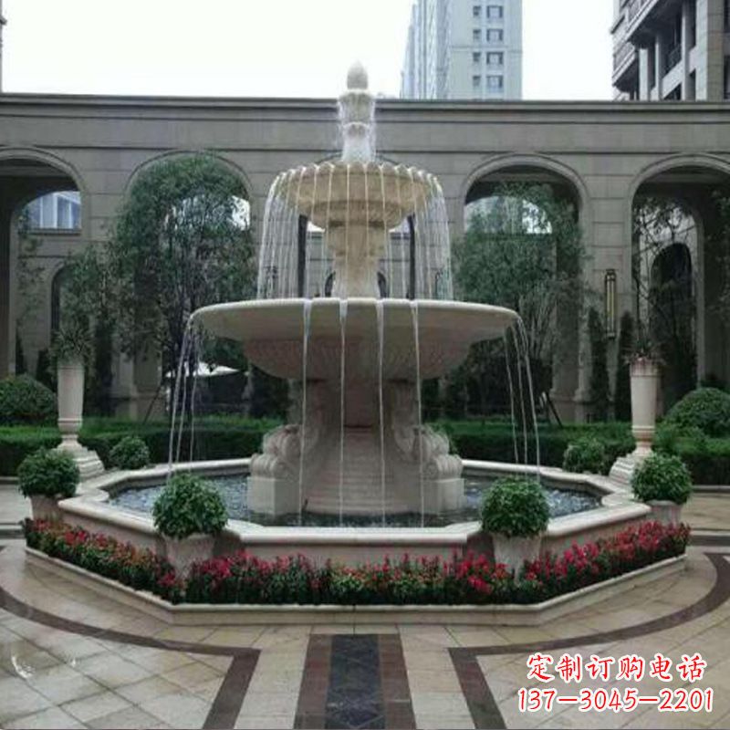 福州园林石雕喷泉雕塑