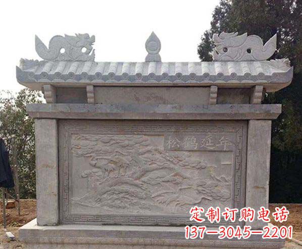 福州园林石影壁景观石雕