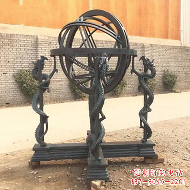 福州张衡天体仪浑天仪雕塑摆件