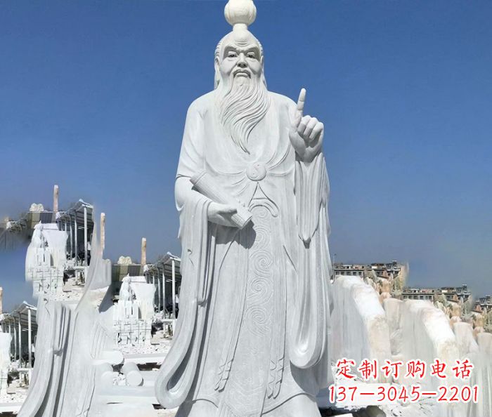 福州中国春秋时代思想家老子石雕