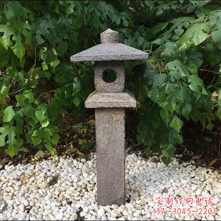 福州中式复古园林石灯