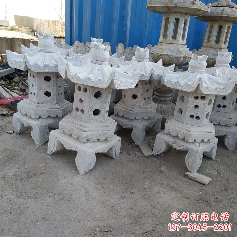 福州中式古代石灯笼