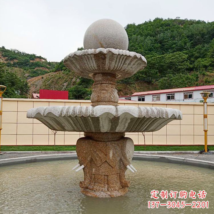福州中式喷泉石雕